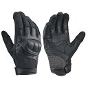 【抽選で最大100%ポイントバック】DAYTONA デイトナ バイク用 グローブ 秋冬 手のひら本革(ヤギ革) 防水 防風 ハードプロテクター スマホ対応 ミドルフロー ウインターグローブ DG-014 ブラック Lサイズ 49099