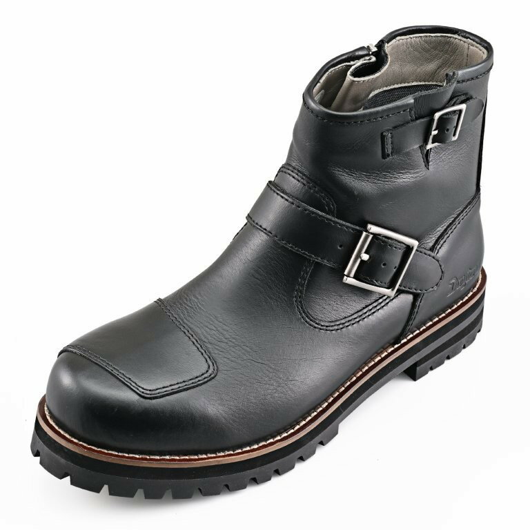 DAYTONA デイトナ ライディングブーツ メンズ 防水 本革 牛革 シフトパッド付き サイドジップ エンジニアブーツ DS-007 WP ブラック 27.0cm 62878