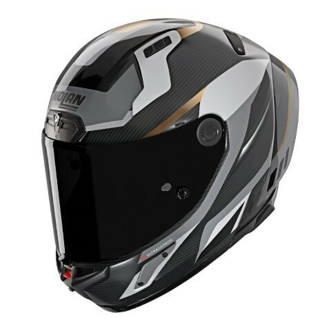 在庫有り Daytona デイトナ NOLAN ノーラン バイク ヘルメット フルフェイス Xシリーズ X-804RS ウルトラカーボン LESMO(GRAY/361) Lサイズ(59-60cm) 64174