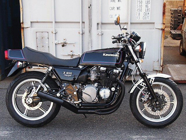 ゼファー400 FXタイプタンクセット(E1後期エボニー)前期シート ドレミコレクション 17120