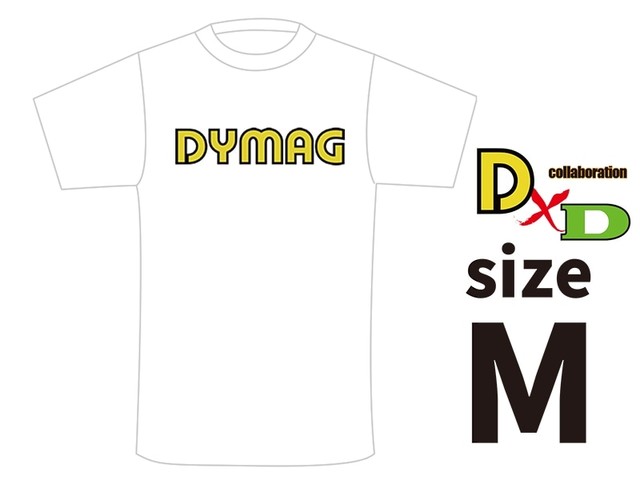 DYMAG コットンTシャツ（白）M size ドレミコレクション 98631