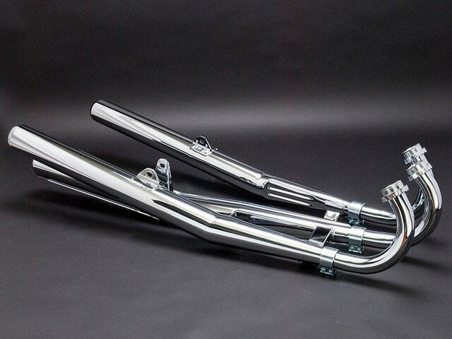 MACH- 500 3本エキゾーストマフラー【欠品中 ご予約承ります】 ドレミコレクション 14058