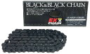 江沼チェーン EK チェーン/420SR-X(BK;BK)/リンク数 : 96/付属ジョイント : SKJ/ジョイントタイプ : 圧入クリップ/カラー : ブラック/ブラック/420SR-96