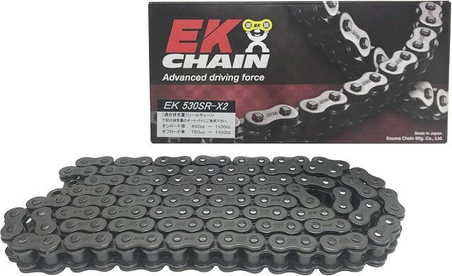 /江沼チェーン EK チェーン/サイズ : 530SR-X2/リンク数 : 110/ジョイント : SLJ/ジョイントタイプ : スクリュSLJ