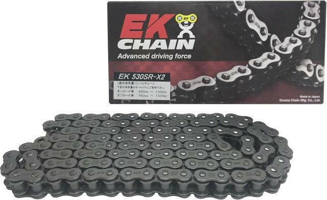 /江沼チェーン EK チェーン/サイズ : 530SR-X2/リンク数 : 112/ジョイント : SLJ/ジョイントタイプ : スクリュSLJ(2)