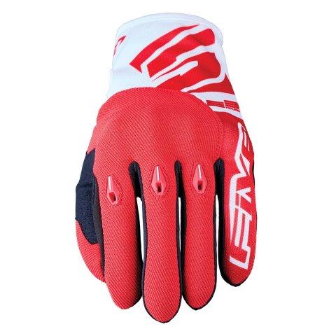 FIVE ファイブ バイク グローブ E3 EVO カラー:ホワイトレッド 正規品 XLサイズ 3841300109539