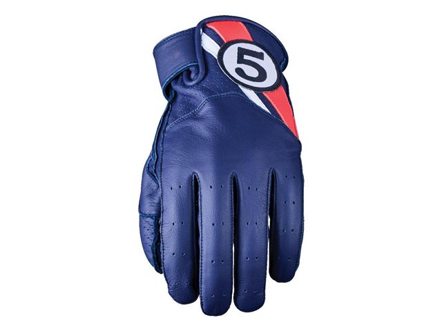 TEXAS EVO : BLUE FLUO RED Lカラータイプ : BLUE FLUO REDサイズ : Lフルグレインカウレザー全面にフルグレインカウレザーを採用し、しなやかなフィット感を提供。指にはパンチング加工を施している。外縫い縫製外縫い縫製で仕上げることで、革素材特有のごわつきのないフィット感を実現。5 パッチ数字の5を刺繍したパッチが、存在感をアピール。Touch Screenシステム指先にTouch Screenシステム(スマホタッチ)素材を構成。スマートフォン操作に対応。