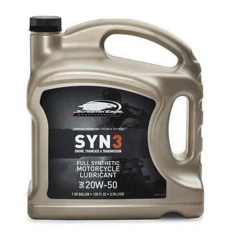 Harley Davidson ハーレーダビッドソン 純正オイル ハーレー純正 スクリーミンイーグル SYN3 SAE20W-50 1ガロン(4クオート) 62600059A