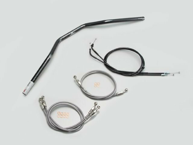 HARRICANE ハリケーン トラッカースペシャル ハンドルSET CB1300SB(05~09 ABS無し車) ブラック H002-033B