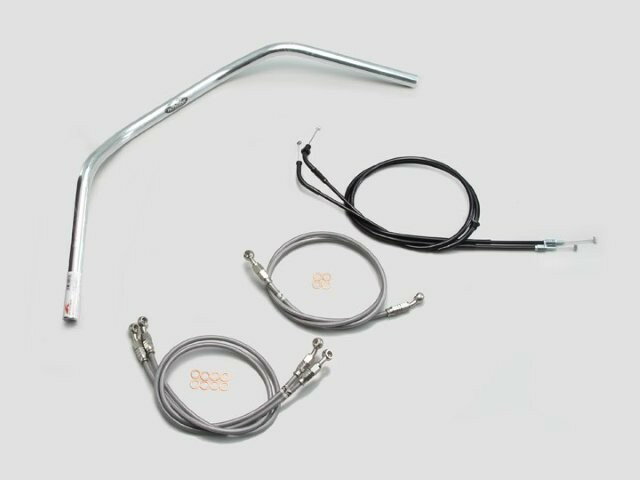 HARRICANE ハリケーン 80クラシック ハンドルSET CB1300SF(03~09 ABS無し車) クロームメッキ H003-079C