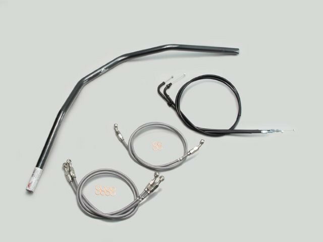 HARRICANE ハリケーン スーパートラッカー ハンドルSET CB1100/I/EX(-16 ABS無し車) ブラック H004-032B