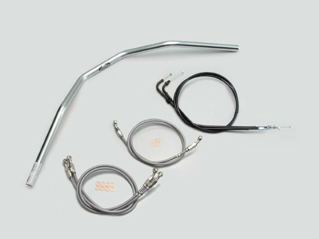 HARRICANE ハリケーン スーパートラッカー ハンドルSET CB1100/I/EX(-16 ABS無し車) クロームメッキ H004-032C