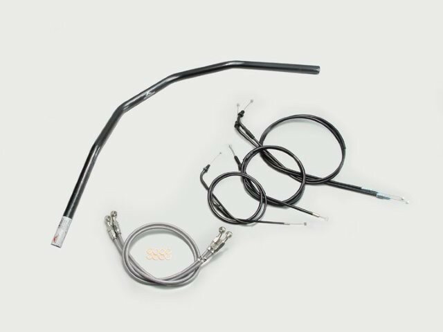 HARRICANE ハリケーン スーパートラッカー ハンドルSET CB750(RC42) ブラック H005-032B