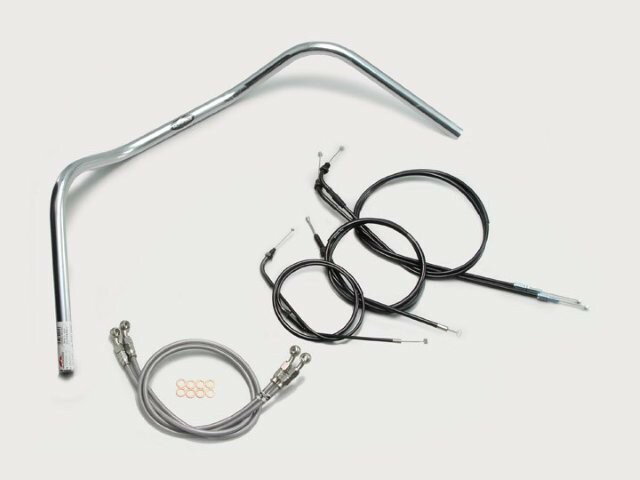 HARRICANE ハリケーン 160クラシック ハンドルSET CB750(RC42) クロームメッキ H005-080C