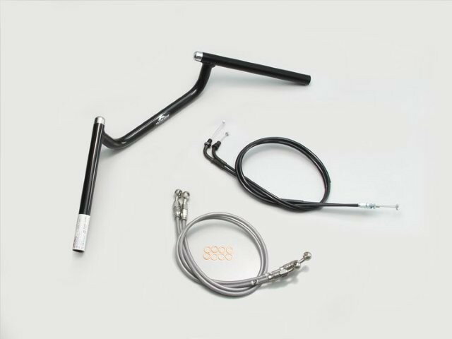HARRICANE ハリケーン コンドル ハンドルSET CB400SF VTEC Revo(08-13 ABS無し車) ブラック H008-020B