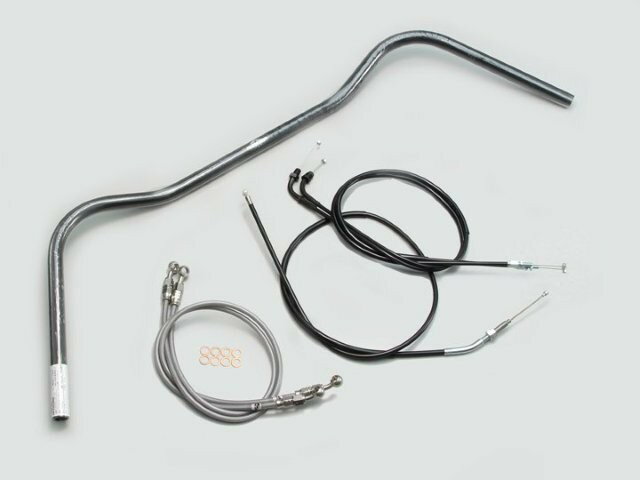 HARRICANE ハリケーン ワイドローオールド2型 ハンドルSET CB400SF VTEC Revo(08-13 ABS無し車) ブラッ..