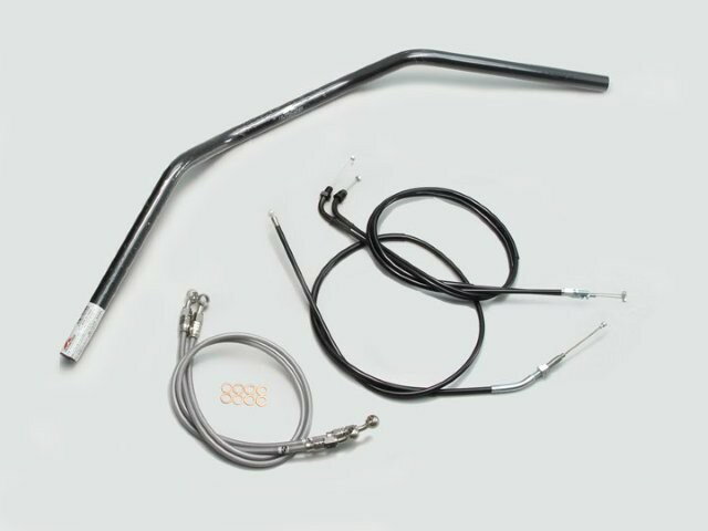 HARRICANE ハリケーン トラッカーLOW ハンドルSET CB400SF VTEC/II/III(99~07) ブラック H009-043B