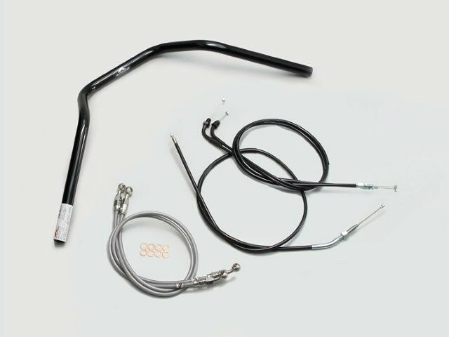 HARRICANE ハリケーン ナロー3型 ハンドルSET CB400SF VTEC/II/III(99~07) ブラック H009-047B