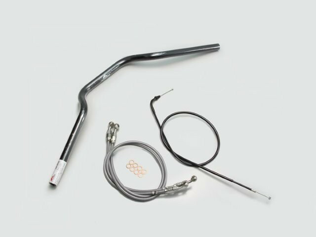 HARRICANE ハリケーン ヨーロピアン1型 ハンドルSET CB400SF(~98 NC31) ブラック H010-009B