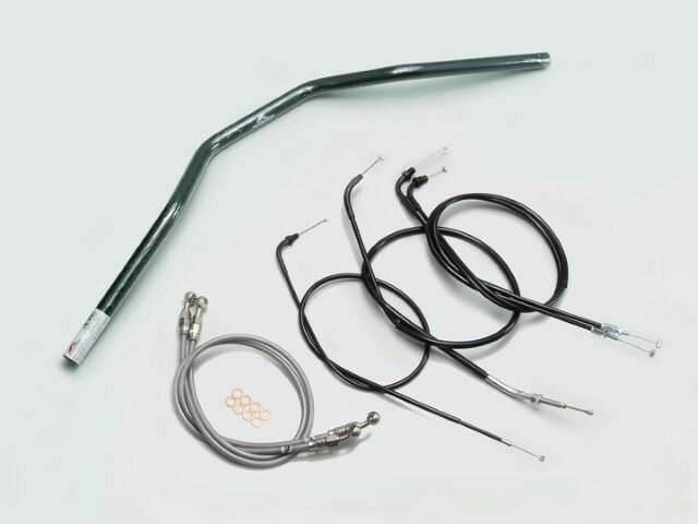 HARRICANE ハリケーン トラッカースペシャル ハンドルSET CB400SF(~98 NC31) ブラック H010-033B