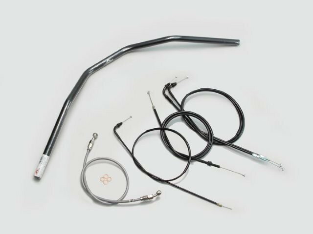 HARRICANE ハリケーン スーパートラッカー ハンドルSET CB400SS ブラック H012-032B