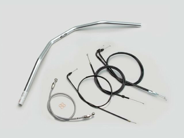 HARRICANE ハリケーン スーパートラッカー ハンドルSET CB400SS クロームメッキ H012-032C