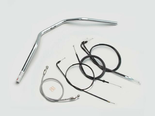 HARRICANE ハリケーン ZII-TYPE ハンドルSET CB400SS クロームメッキ H012-078C