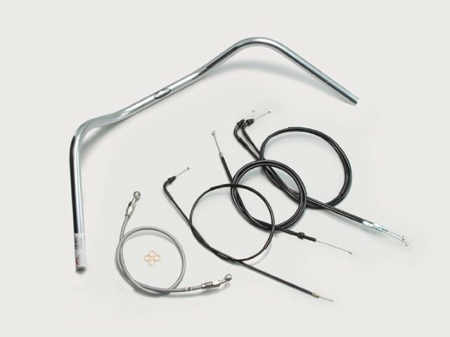 HARRICANE ハリケーン 160クラシック ハンドルSET CB400SS クロームメッキ H012-080C