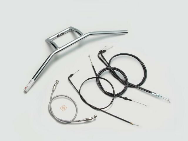 HARRICANE ハリケーン 170Z型 ハンドルSET CB400SS クロームメッキ H012-105C