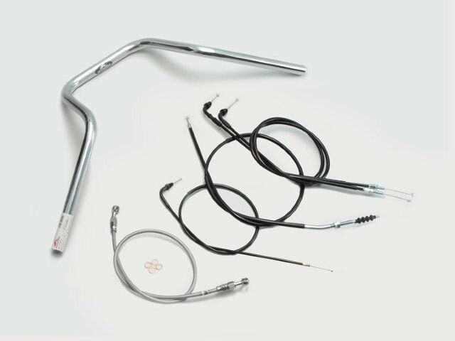 HARRICANE ハリケーン POLICE 5型 ハンドルSET GB250クラブマン(95~) クロームメッキ H016-069C