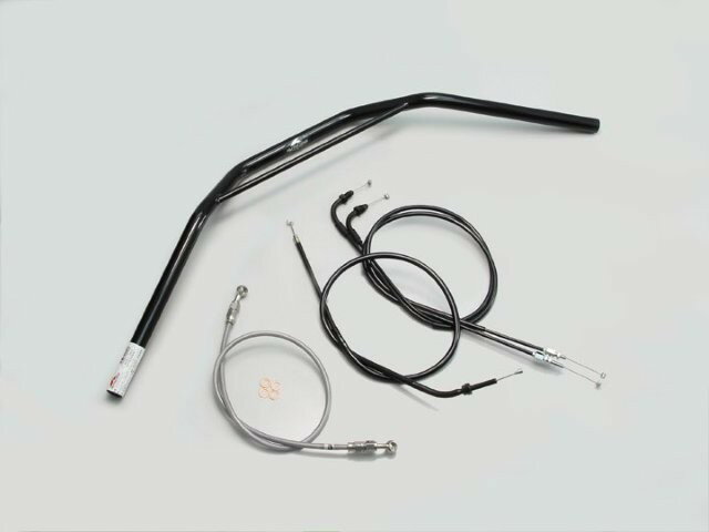 HARRICANE ハリケーン トラッカーHIGH ブリッジ付 ハンドルSET GROM(16-) ブラック H024-031B