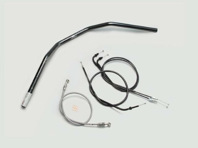 HARRICANE ハリケーン トラッカーHIGH ハンドルSET GROM(16-) ブラック H024-044B