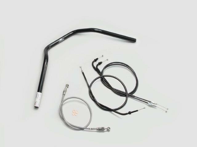 HARRICANE ハリケーン ナロー3型 ハンドルSET GROM(16-) ブラック H024-047B