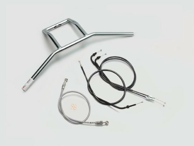 HARRICANE ハリケーン 240Z型 ハンドルSET GROM(16-) クロームメッキ H024-103C