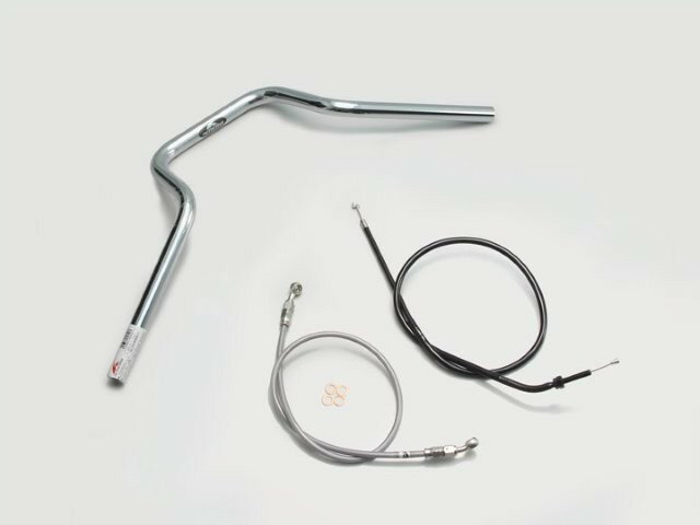 HARRICANE ハリケーン クォーター4型 ハンドルSET GROM(16-) クロームメッキ H024-904C