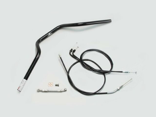 HARRICANE ハリケーン ヨーロピアン3型 ハンドルSET CB400SF VTEC Revo(14-21 ABS車) ブラック H027-072B