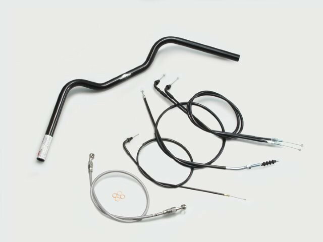 HARRICANE ハリケーン フォワードコンチ1型 ハンドルSET GB250クラブマン(90-94) ブラック H028-065B