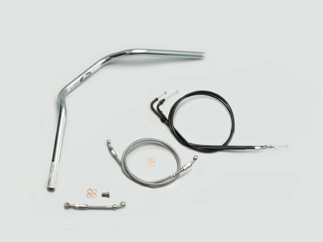 HARRICANE ハリケーン POLICE 2型 ハンドルSET CB1100RS(SC65) クロームメッキ H031-070C