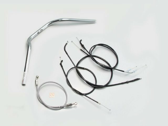 HARRICANE ハリケーン POLICE 2型 ハンドルSET バリオス(91~94) クロームメッキ H710-070C