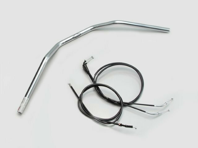 HARRICANE ハリケーン トラッカーHIGH ハンドルSET 250TR(~06 キャブレター車) クロームメッキ H712-044C