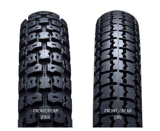 IRC アイアールシー IRC FB3 4PR 共 2.75-17 WT バイク用 前後共用タイヤ 10148C