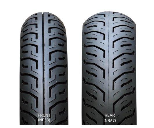 IRC アイアールシー IRC NF53 49P F 90/90-17 WT Cruiser バイク用 フロント タイヤ 129410