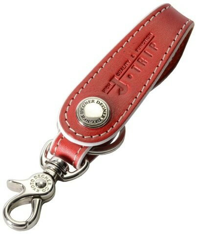 J-TRIP Jトリップ ジェイトリップ キーホルダー ギュウガワ レッド/ホワイト JS-AY01RDWT