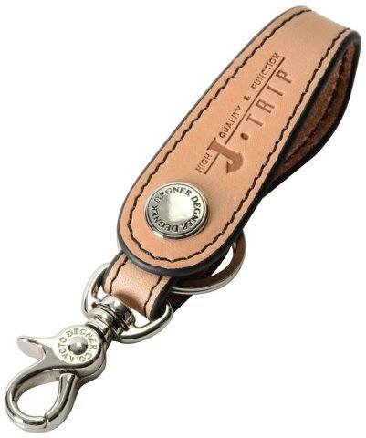 【抽選で最大100％Pバック】J-TRIP Jトリップ ジェイトリップ キーホルダー ギュウガワ タン/ブラック JS-AY01TNBK