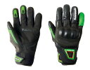 Kawasaki カワサキ モトアーバンウインターグローブ サイズLL グリーン/レッド J8002-2107