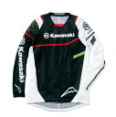 【抽選で最大100%Pバック】Kawasaki カワサキ 純正 ムーブ オフロードジャージ サイズLL ブラック