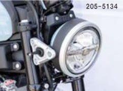KIJIMA キジマ ヘッドライトリム アルミヘアライン YAMAHA ヤマハ XSR125 シルバー 205-5134
