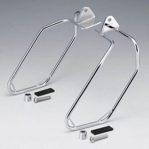 ハーレー用　キジマ　バックサポートとサイドスライドレール キジマ バッグサポート(HD-08017)&スライドレール(HD-08065) の