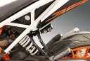 【抽選で最大100%Pバック】KIJIMA キジマ ヘルメットロック ブラック KTM DUKE125/250/390 17Y- 250 DUKE、125 DU...