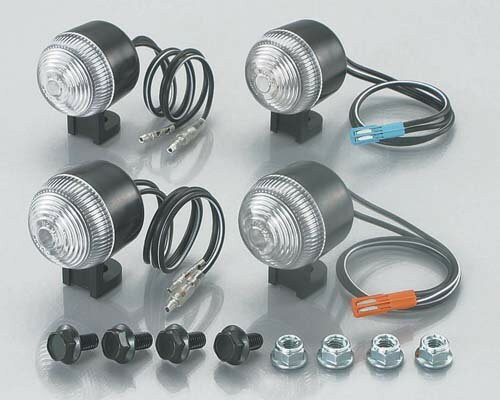 KITACO キタコ ワレンズミニウィンカーセットクリア XR50 MOTARD 830-1134910